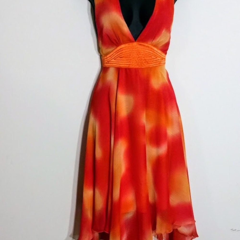 Sunburst Sleeveless Dress
